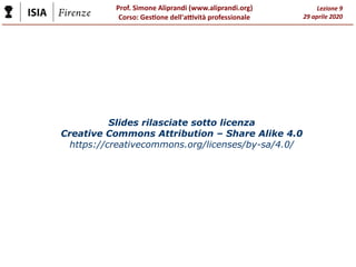 I marchi e gli altri segni distintivi (ISIA Firenze, aprile 2020) Slide 37