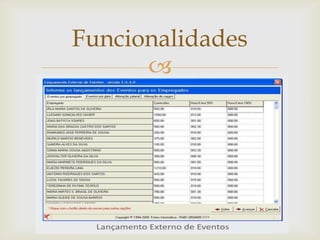 Funcionalidades


 