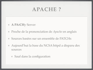 Intellicore Tech Talk 10 - Apache Web Server Internals