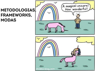 METODOLOGIAS, 
FRAMEWORKS, 
MODAS 
 