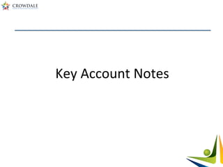 Key	
  Account	
  Notes	
  
 