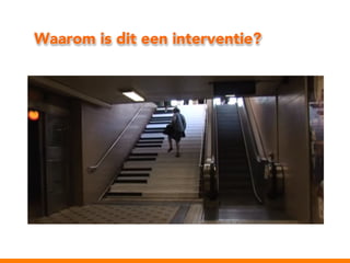Waarom is dit een interventie?

 