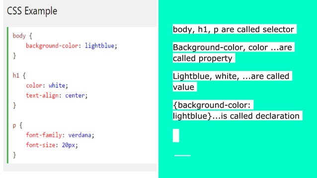 CSS Language | PPT