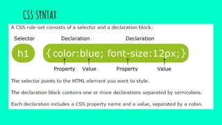 CSS Language | PPT