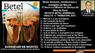 Slides Licao 06, BETEL, A autoridade do Servo, 1Tr23, Pr Henrique.pptx