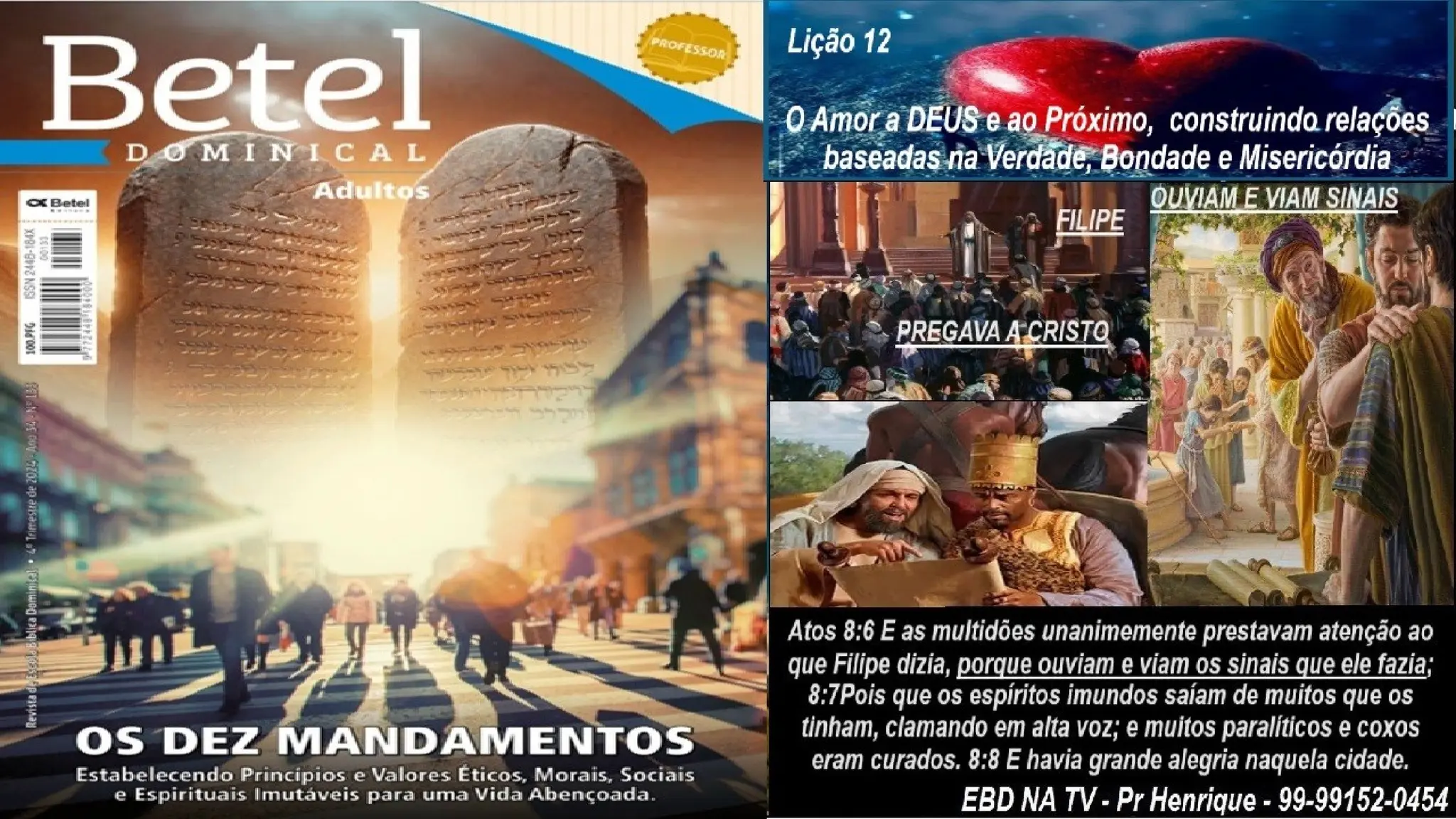 Slides Lição 12, Betel, O Amor A Deus E Ao Próximo, 4TR24.pptx