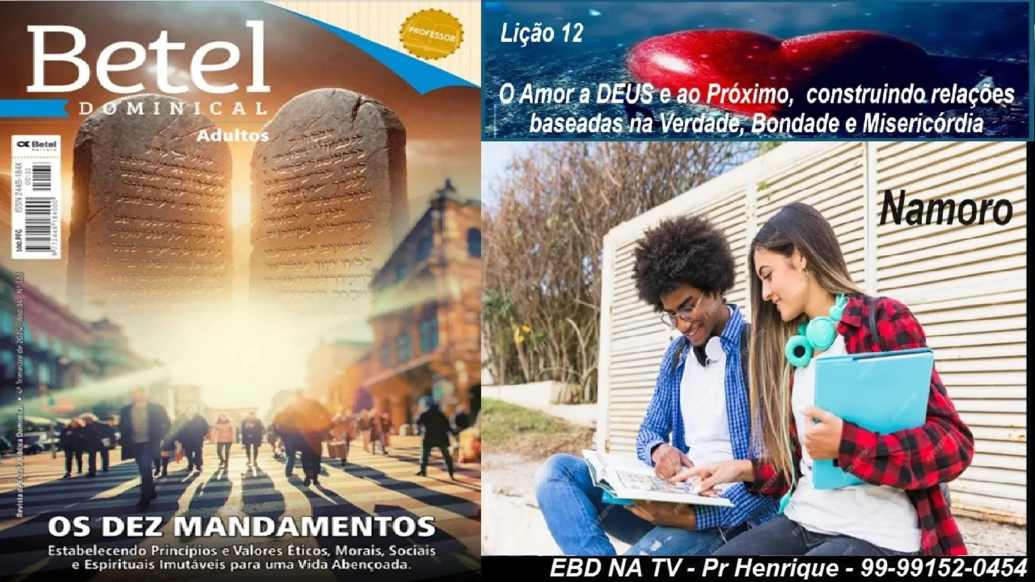 Slides Lição 12, Betel, O Amor A Deus E Ao Próximo, 4TR24.pptx