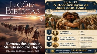 Slides Lição 12, CPAD, A Reconciliação de Jacó com Esaú, 2Tr26.pptx