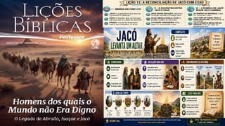 Slides Lição 12, CPAD, A Reconciliação de Jacó com Esaú, 2Tr26.pptx