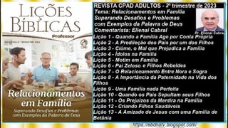 Slides Lição 12, CPAD, Criando Filhos Saudáveis, 2Tr23.pptx