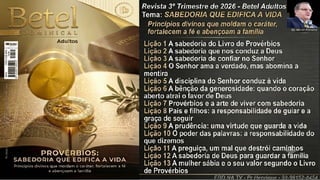 Slides Lição 13, Betel, Os elementos fundamentais da vitória de Neemias, 2Tr26.pptx