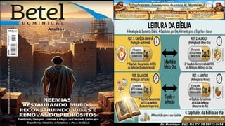 Slides Lição 13, Betel, Os elementos fundamentais da vitória de Neemias, 2Tr26.pptx