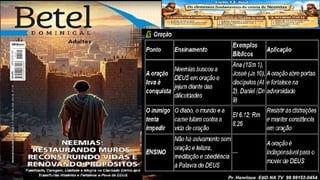 Slides Lição 13, Betel, Os elementos fundamentais da vitória de Neemias, 2Tr26.pptx