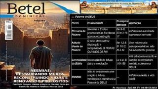 Slides Lição 13, Betel, Os elementos fundamentais da vitória de Neemias, 2Tr26.pptx