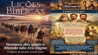Slides Lição 13, CPAD, O Legado de Fé de Abraão, Isaque e Jacó, 2Tr26.pptx