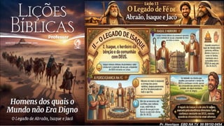 Slides Lição 13, CPAD, O Legado de Fé de Abraão, Isaque e Jacó, 2Tr26.pptx