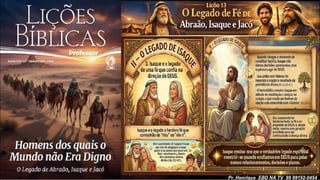 Slides Lição 13, CPAD, O Legado de Fé de Abraão, Isaque e Jacó, 2Tr26.pptx