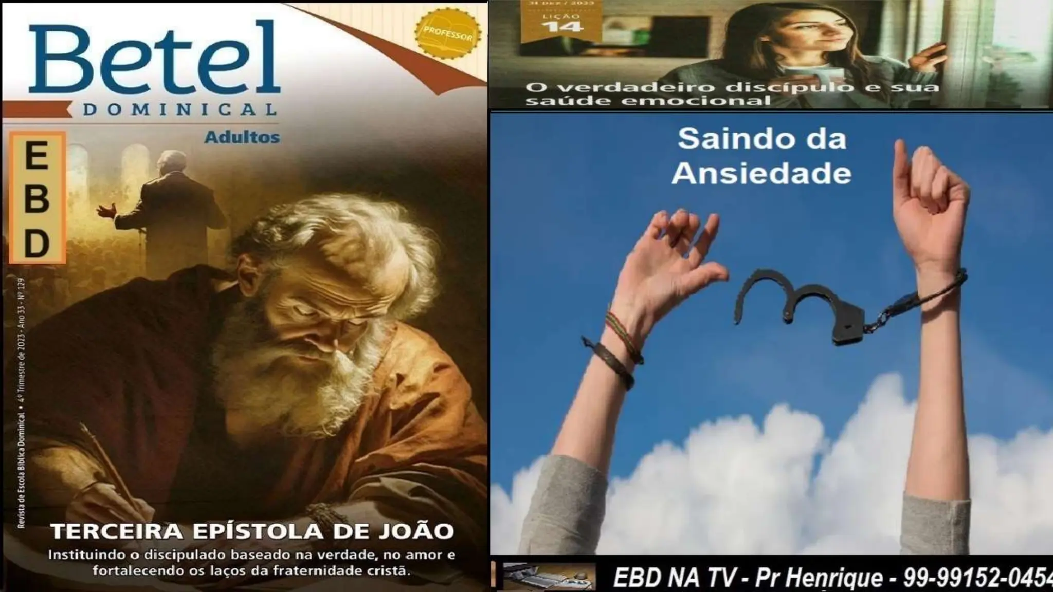 Slides Lição 14, Betel, O Verdadeiro Discípulo e sua saúde emocional,.pptx