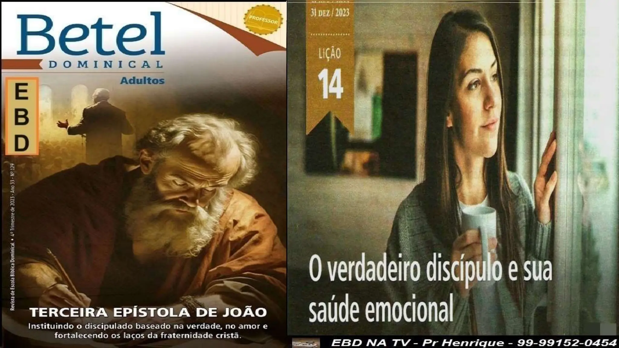 Slides Lição 14, Betel, O Verdadeiro Discípulo e sua saúde emocional,.pptx