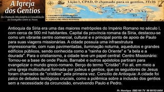 Slides Lição 1, CPAD, O chamado para os gentios, 3Tr26.pptx