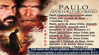 Slides Lição 1, CPAD, O chamado para os gentios, 3Tr26.pptx
