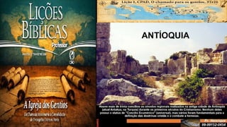Slides Lição 1, CPAD, O chamado para os gentios, 3Tr26.pptx