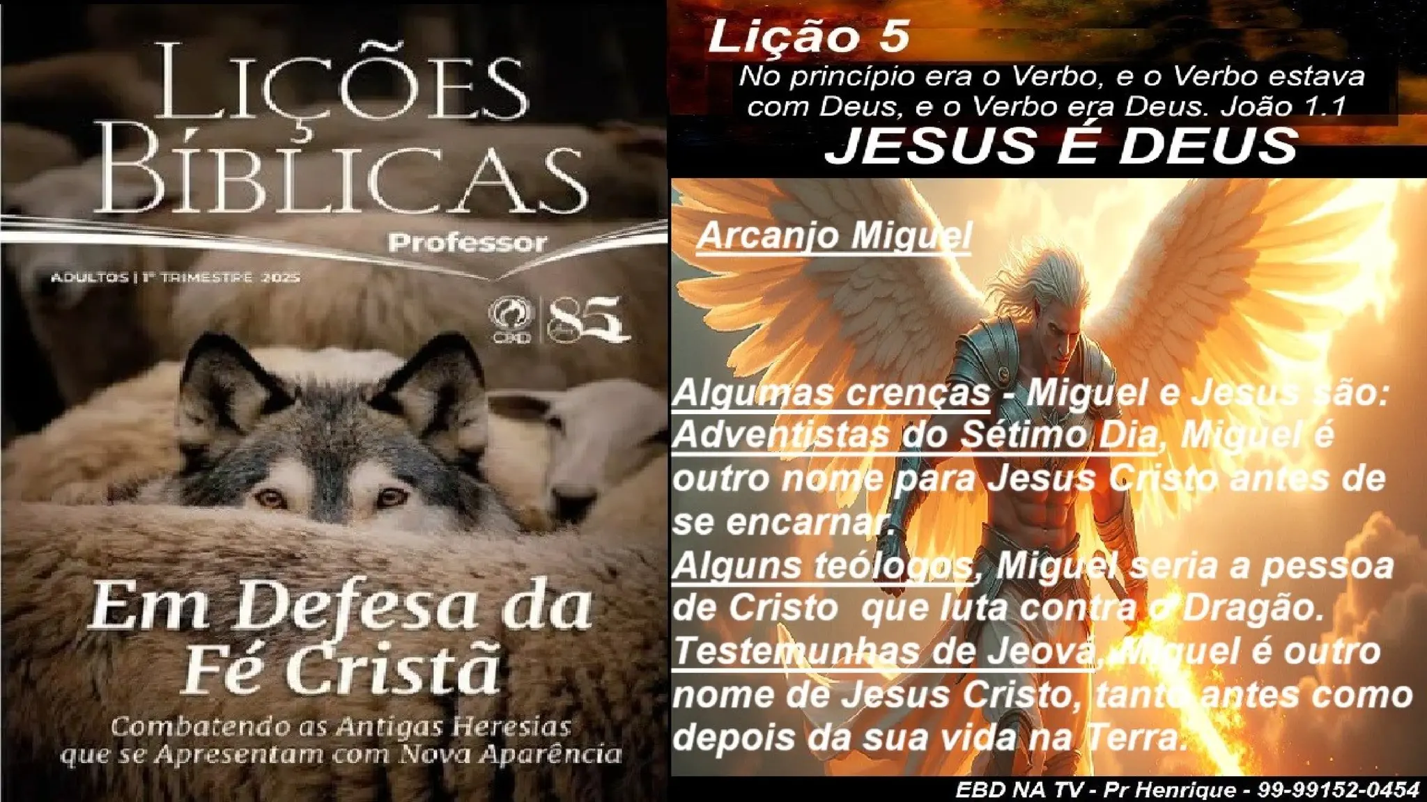 Slides Lição 5, CPAD, JESUS é DEUS, 1Tr2025.pptx