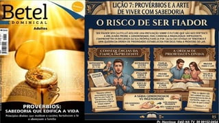 Slides Lição 7, Betel, Provérbios e a arte de viver com sabedoria, 3Tr26.pptx
