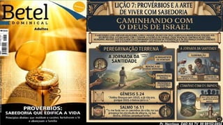 Slides Lição 7, Betel, Provérbios e a arte de viver com sabedoria, 3Tr26.pptx