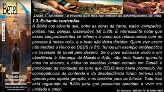 Slides Lição 7, Betel, Unidade - a receita que nos faz vencer as adversidades da vida, 2Tr26.pptx