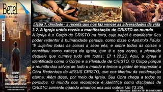 Slides Lição 7, Betel, Unidade - a receita que nos faz vencer as adversidades da vida, 2Tr26.pptx