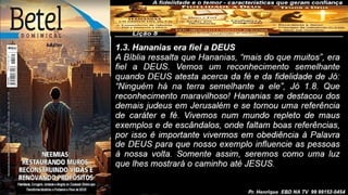 Slides Lição 8, Betel, A fidelidade e o temor, características que geram confiança, 2Tr26.pptx