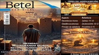Slides Lição 8, Betel, A fidelidade e o temor, características que geram confiança, 2Tr26.pptx