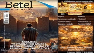 Slides Lição 8, Betel, A fidelidade e o temor, características que geram confiança, 2Tr26.pptx
