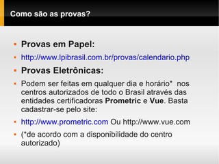 Certificação LPI
