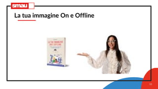 33
La tua immagine On e Offline
 
