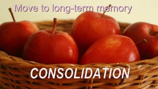 Move to long-term memory
 