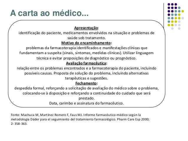 Método Clínico para os Cuidados Farmacêuticos