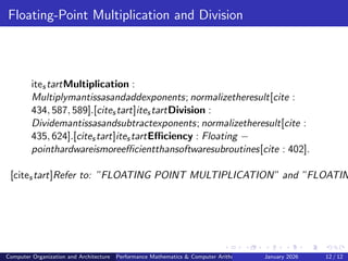 Binary Oprations and Floating Point Operations | PDF
