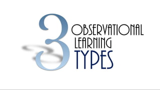 Observational
Learning