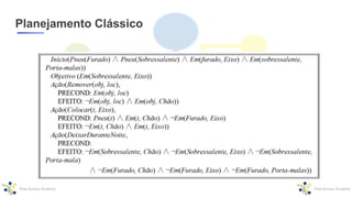 Planejamento Clássico
 