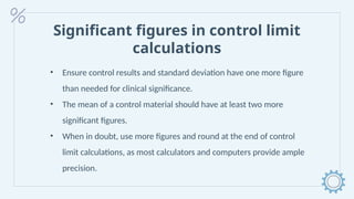 Control Problem Calculators Comprehensive Guide to Basic Quality Control Practices in Laboratory ...