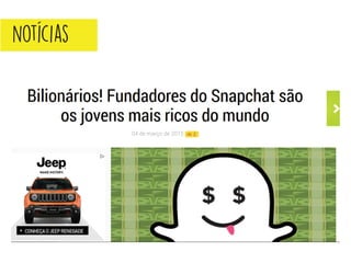 O Guia do Snapchat (Como usar o Snapchat)