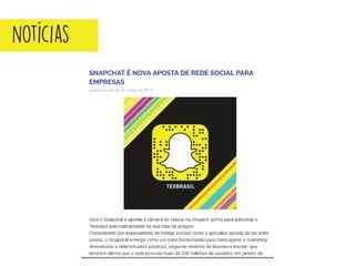 O Guia do Snapchat (Como usar o Snapchat)