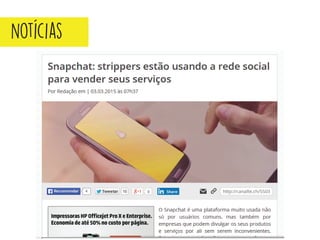O Guia do Snapchat (Como usar o Snapchat)