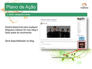  Discussões e interações entre os visitantes.AgendaBriefingCenárioPlano de AçãoCronograma e Fluxograma