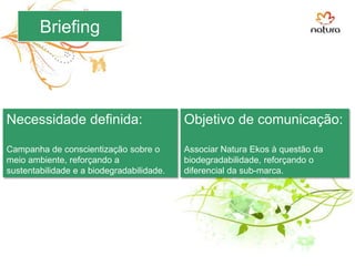  Sabonetes, shampoos, condicionadores, sais e óleos para banho.Produtos biodegradáveis: Decomposição em até 28 dias;