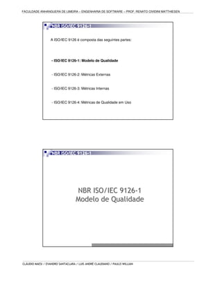 Slides NBR ISO/IEC 9126-1