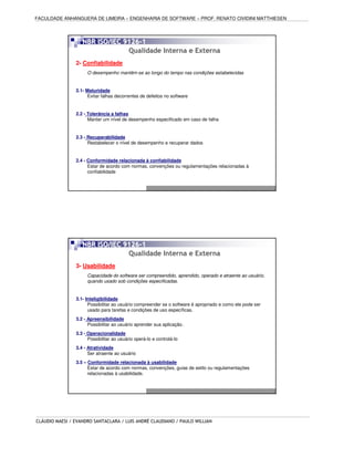 Slides NBR ISO/IEC 9126-1