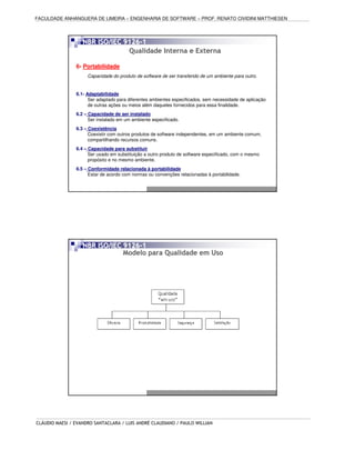 Slides NBR ISO/IEC 9126-1
